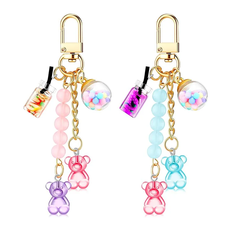 Acryl materiaal sleutelhanger