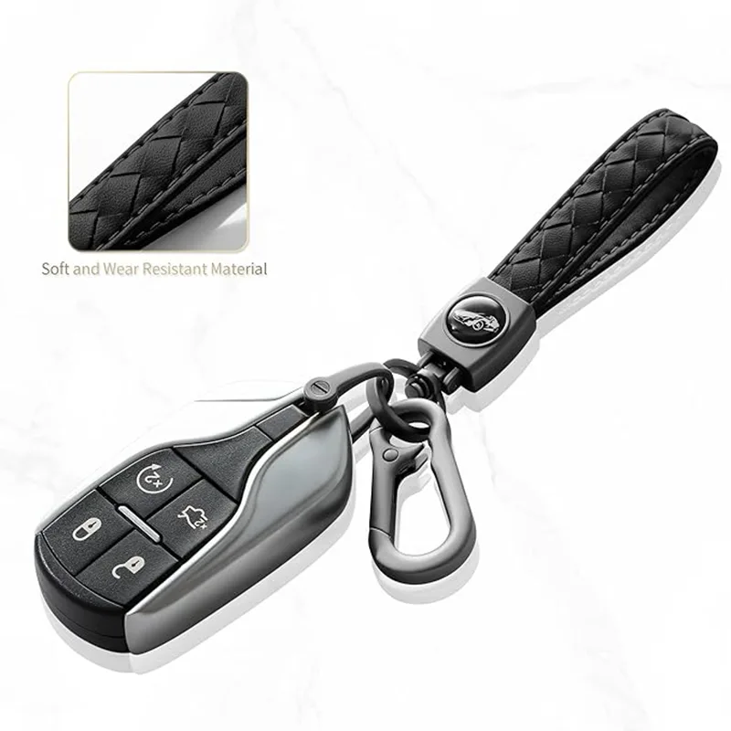 House and Car Keychain